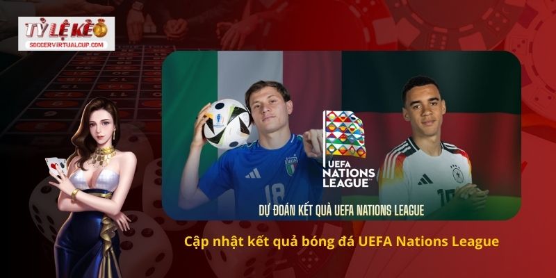 Cập nhật kết quả bóng đá UEFA Nations League
